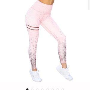 Pink ihrt leggings